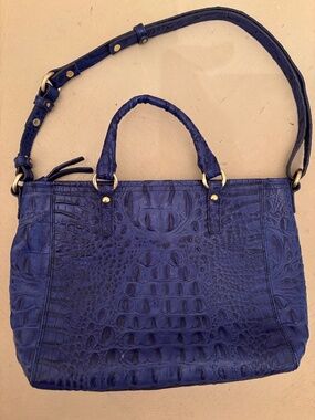 Brahmin leather handbag purse and wallet